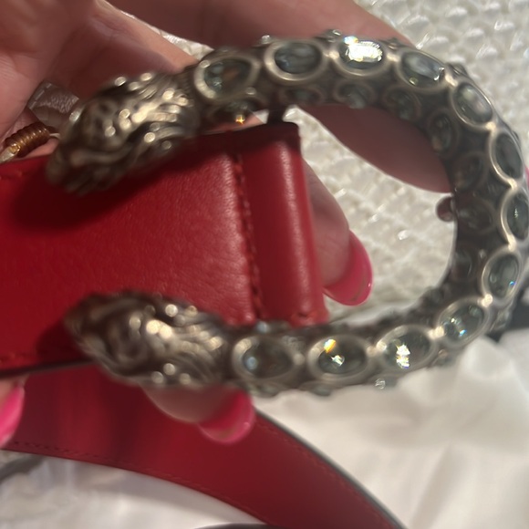 Gucci Dionysus Red Belt **Size 70** - Picture 2 of 6